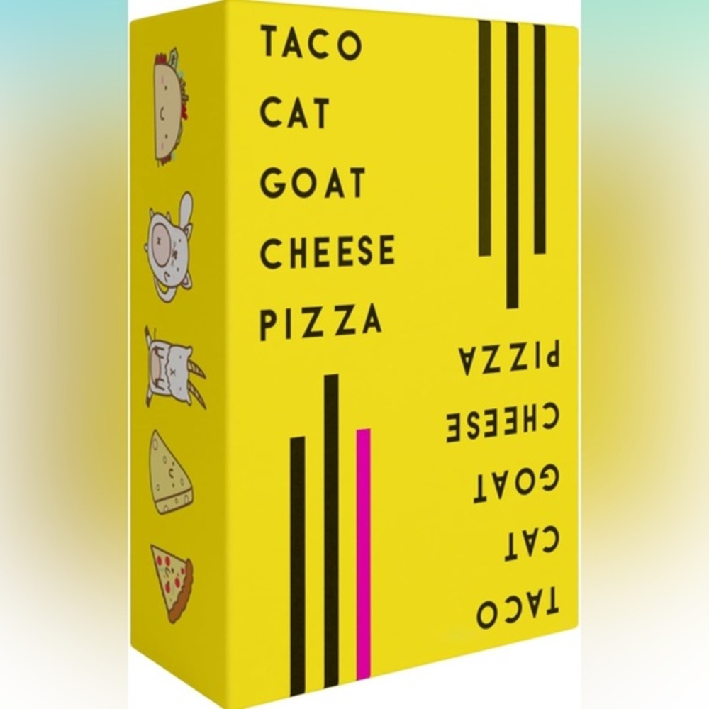 Taco cat goat cheese pizza card game NWT